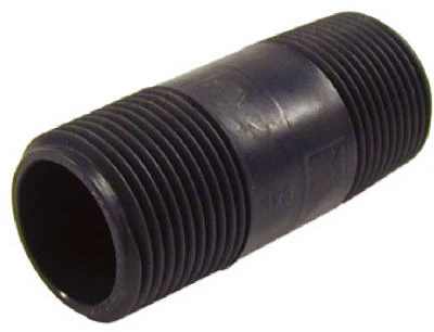 Schedule 80 PVC Pipe Nipple, 1 x 3 In.