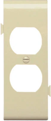 Pass & Seymour Ivory Duplex Sectional Nylon Wall Plate - Model Pjsc8icc10