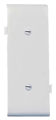 Pass & Seymour Blank Center Sectional Nylon Wall Plate, White