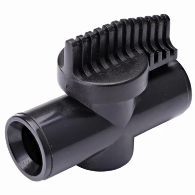 Compression Inline Valve, Plastic, 5/8-In.