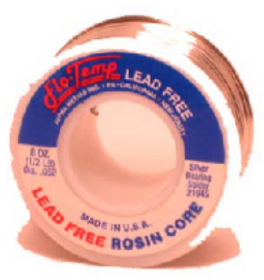Lead-free Electrical Solder, .062-inch Diameter, 8-ounce Spool - Alpha Metals