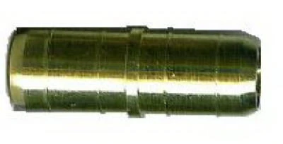 Brass Mini Hose Mender Splicer, One Quarter Inch Inner Diameter by One Eighth Inch Inner Diameter