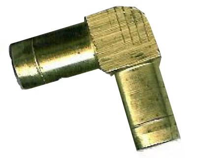 Brass Hose Barb Elbow, 3/8 Inch Id, Model 57065-06