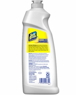 All-purpose Kitchen And Bathroom Cleaner, Lemon Scent, 26 Ounces
