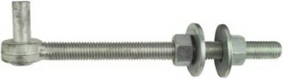 5/8 x 8 In. Zinc Bolt Gate Hook
