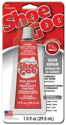 Shoe Repair & Protective Coating Adhesive, Clear, 1 oz.
