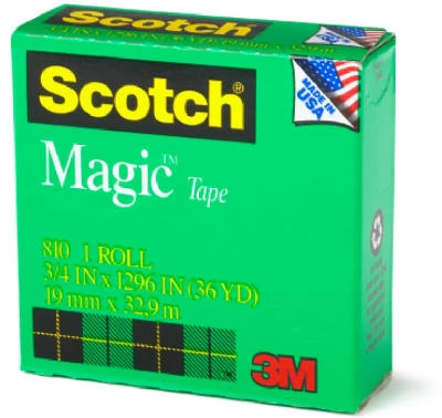 Magic Transparent Tape, 1/2-inch X 36-yards For Office And Home Use