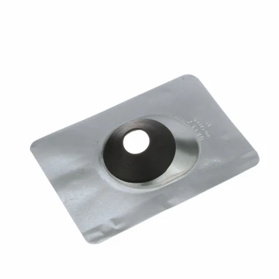 No-calk 2 In. Galvanized Roof Pipe Flashing, 9 In. X 12-1/2 In.