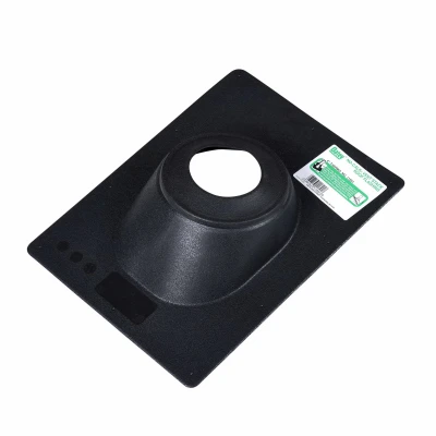 No-calk 4 In. Thermoplastic Roof Pipe Flashing, 12 In. X 16 In.