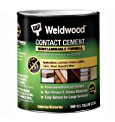 Weldwood Nonflammable Contact Cement, 1-Gallon