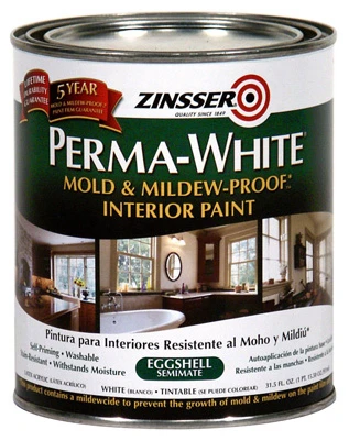 Perma-White Mold/Mildew-Proof Interior Paint, 1-Qt.