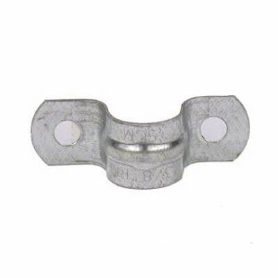 Pipe Hanger Strap, Galvanized Steel, 3/8 In.