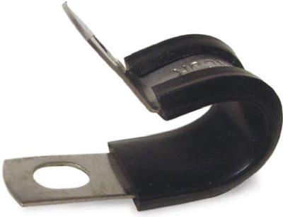 Steel Cable Clamps, Rubber-Insulated, 3/4-In. I.D., 2-Pk.