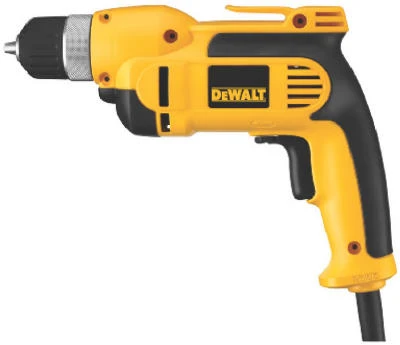 Variable-Speed Pistol-Grip Drill, 3/8-In. Keyless Chuck, 7-Amp