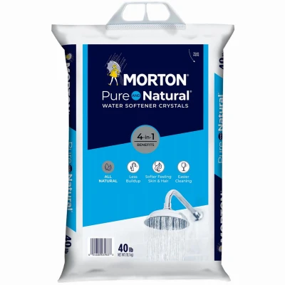 Pure & Natural Water Softening Crystals, 40 Lbs.