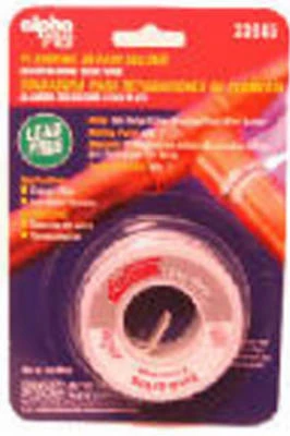 Lead-Free Plumbing Solder, .125-In., 3-oz.