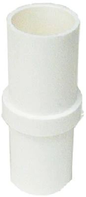 Schedule 40 PVC Pipe Fitting, Flush Inside Slip Coupling, 2 In.
