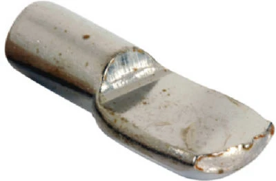 25-Lb. Shelf Support Peg, Satin Nickel, 5mm, 8-Pk.