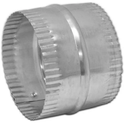 Flexible Air Duct Connector, Aluminum, 4 In.