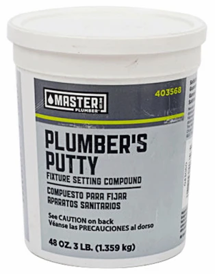 Plumber's Putty, 3-Lb.