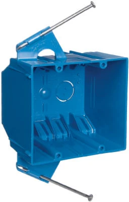 2-Gang New Work Switch & Outlet Box