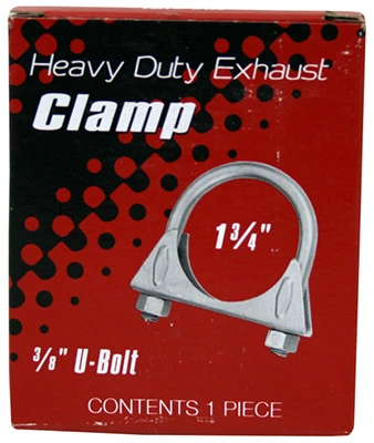 Muffler Clamp, 1 and 3 Quarter Inch Diameter, Heavy Duty Exhaust Clamp