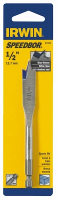 Speedbor Wood Boring Spade Drill Bit, 1/2 x 4 In.