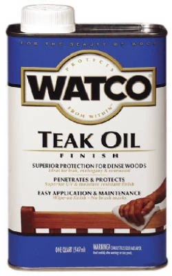 Teak Oil Wood Finish, 1-Gallon