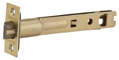 Entry Deadlatch Replacement, Polished Brass