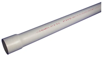 Schedule 40 DWV PVC Pipe, Well Casing, 4-In. x 20-Ft.