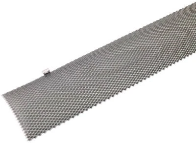 Hinged Gutter Guard, Mill Finish, 6 In. x 3 Ft.
