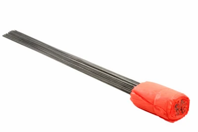 Marking Stake Flag, Glo Orange, 2.5 x 3.5 In. Flag, 21 In. Stake, 100-Pk.