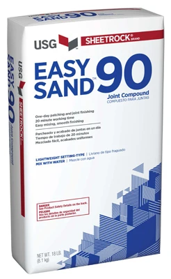 Easy Sand 90 Joint Compound, Lightweight, 18 Lbs.