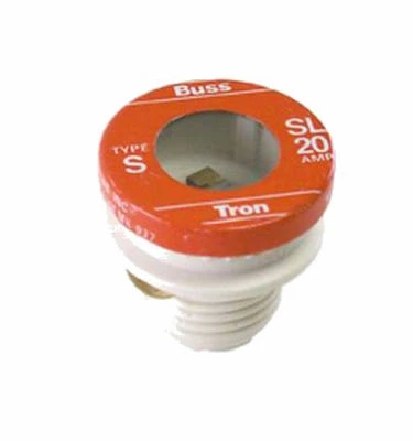 20-Amp Type SL Plug Fuse, 4-Pk.