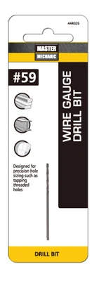 #59 1-5/8-inch Black Oxide Wire Gauge Drill Bit