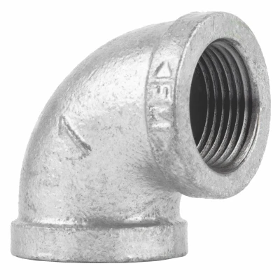 1 In. Galvanized Pipe 90 Degree Elbow
