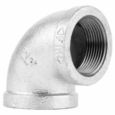 G-l9012 1.25 In. Galvanized 90 Degree Equal Elbow Fitting