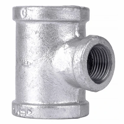 1 x 1 x 1/2 In. Galvanized Pipe Reducing Tee
