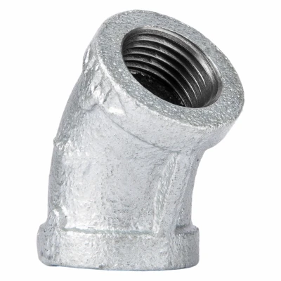 1/4 In. Galvanized Pipe 45 Degree Elbow