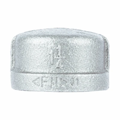 G-cap12 1.25 In. Malleable Iron Galvanized Cap For Pipe Fittings