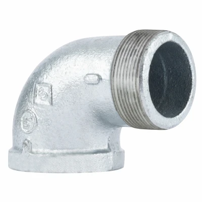 2 In. Galvanized Pipe 90 Degree Street Elbow