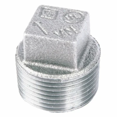 SOUTHLAND Pipe Fittings, Galvanized Plug, 1-In.