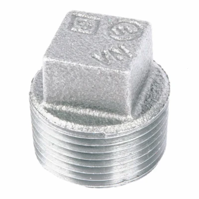 1/4 In. Galvanized Pipe Plug