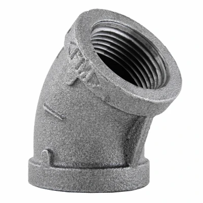 3/4 In. Black Pipe 45 Degree Elbow