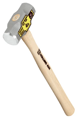 4 Lb. Double Face Engineer's Hammer, 16 In. Hickory Handle