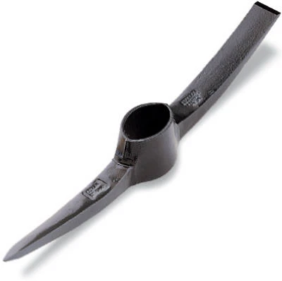 5 Lbs Railroad Pick Head - Drop Forged High Carbon Steel With Chisel And Pick Points
