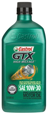 GTX Motor Oil, High-Mileage, 10W-30, 1 Qt.