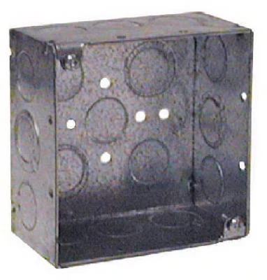 4 x 2-1/8 In. Welded Corners Square Box