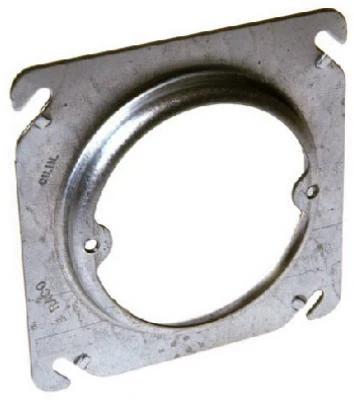 4 In. Square Round Rise Box Cover