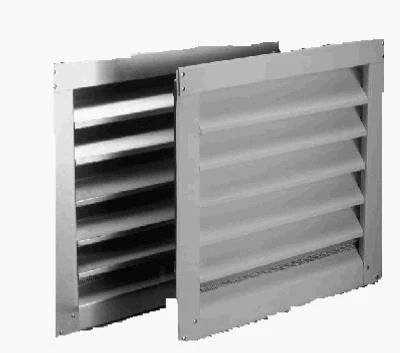 Aluminum Attic Louver Vent, 12 x 12 In.